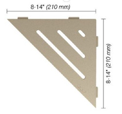 Schluter Shelf-E Triangular Wave Cream SES1 D10 TSC